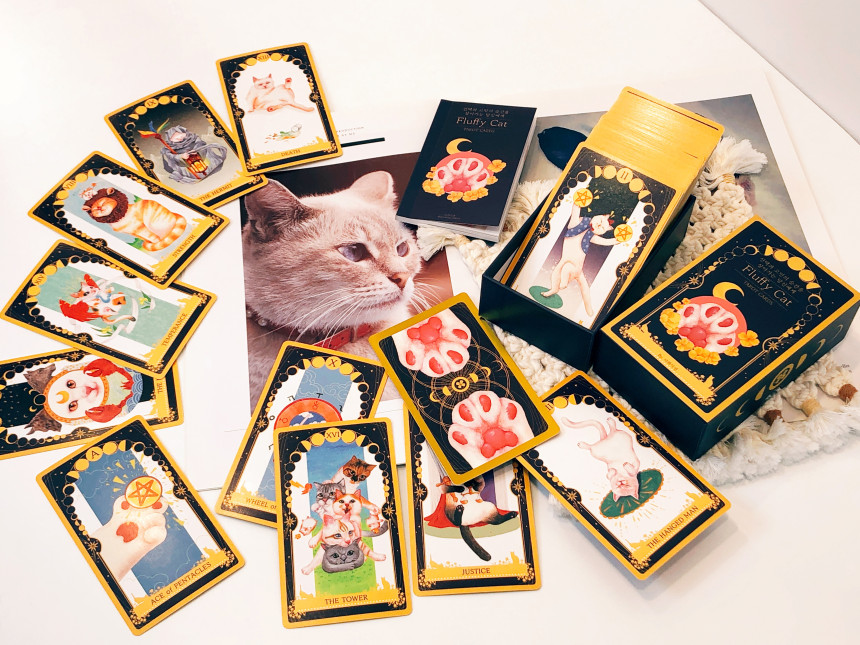 플러피 캣 타로카드(Fluffy Cat Tarot)