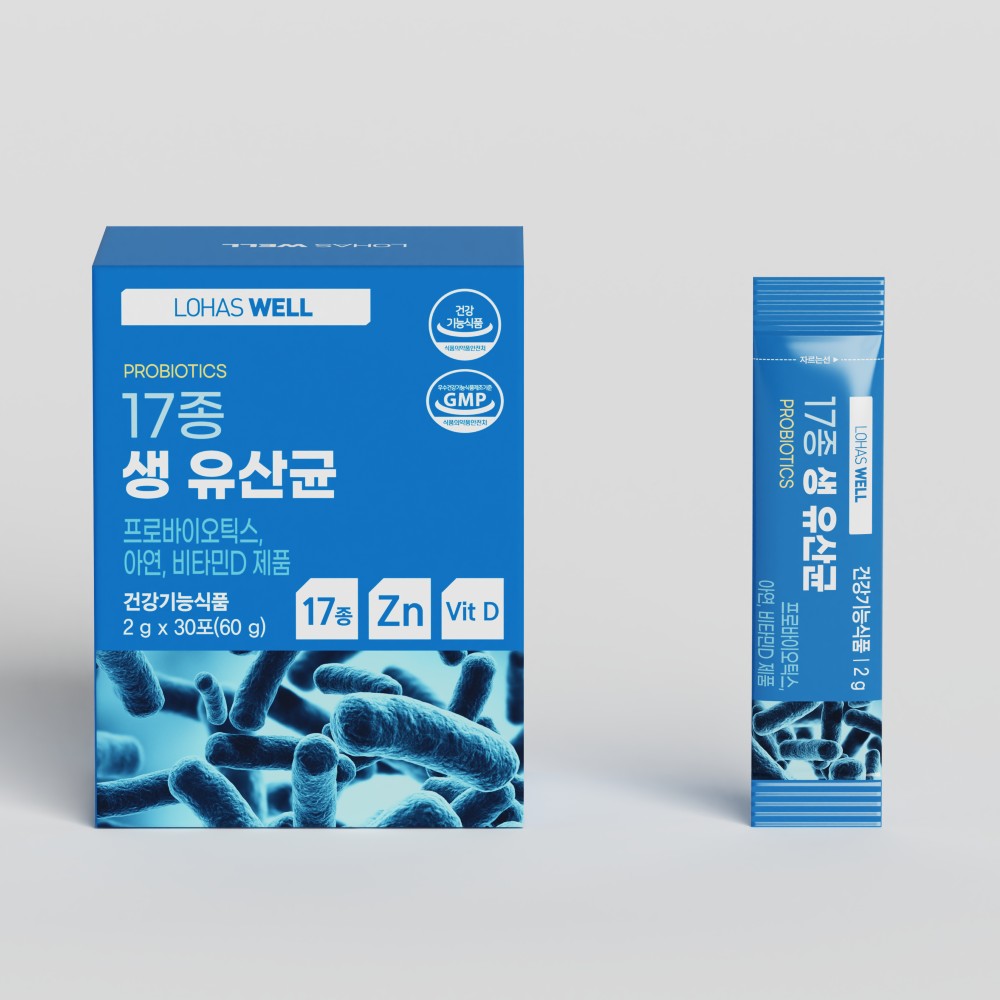17종 생 유산균 30포 대장 소장 유산균