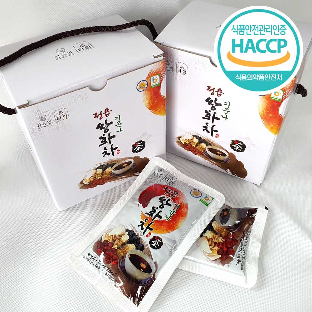 국산 원료로 만든 진짜 찐~한 기운나 쌍화차