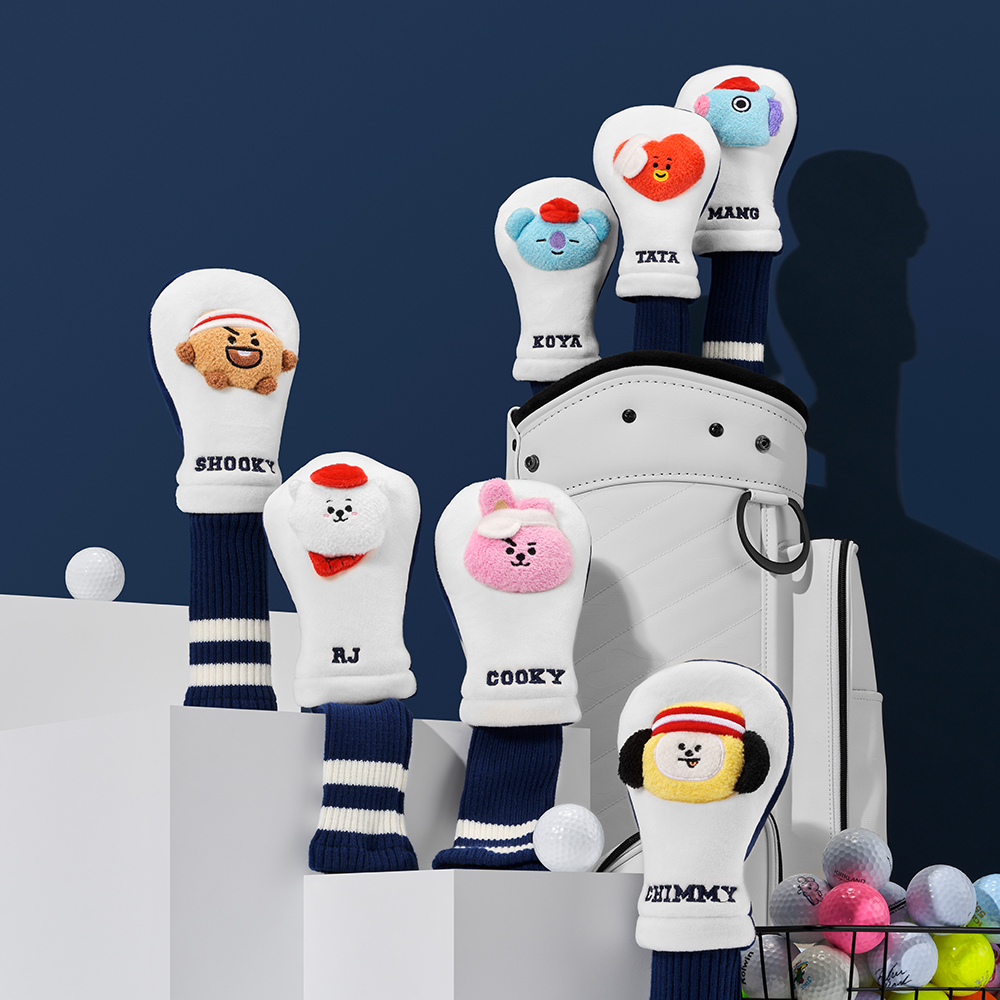 BT21 GOLF 홀인원 하이브리드 커버 연말선물 신년선물 커플템