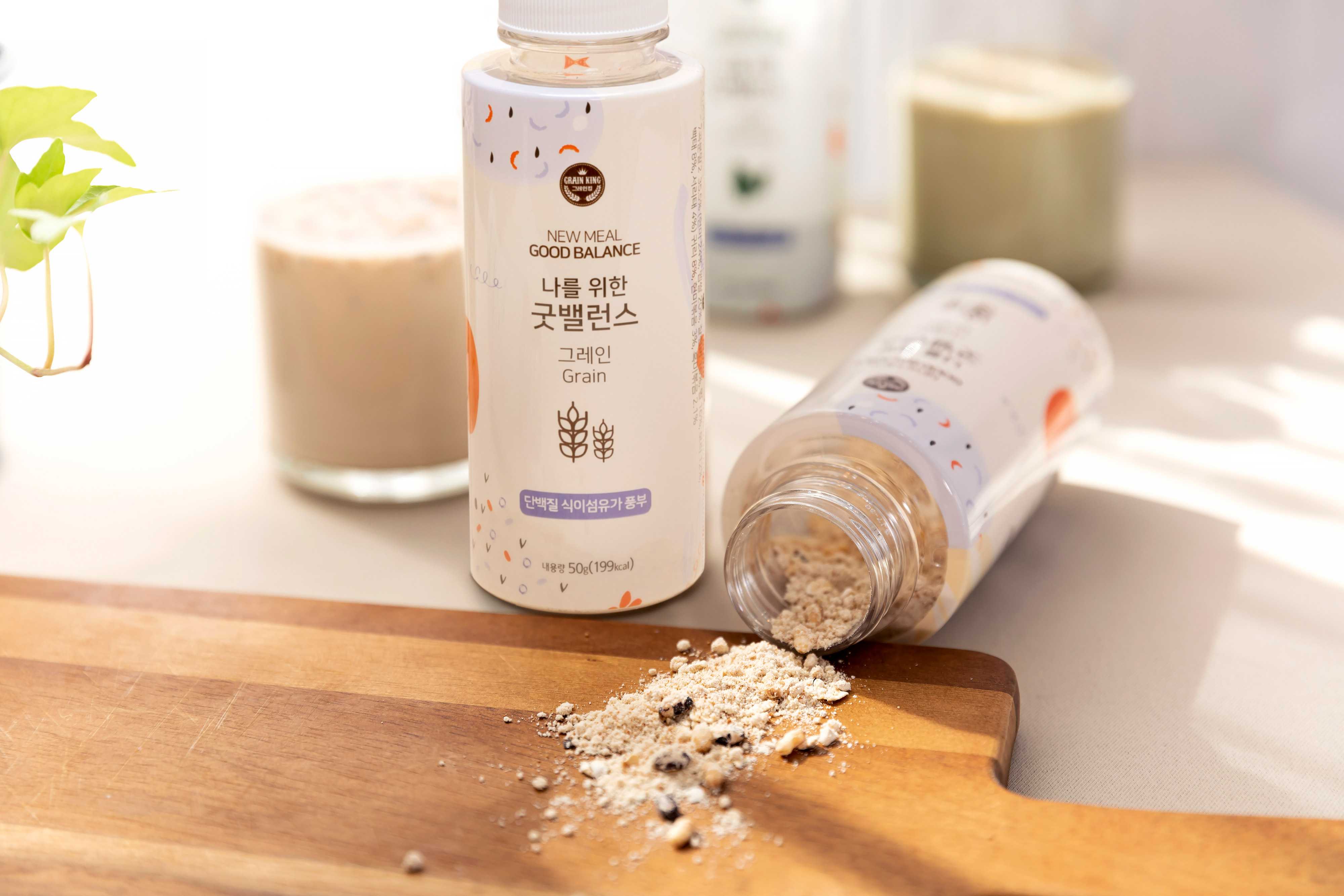 간편 식사대용 보틀 쉐이크 굿밸런스 50g (그레인, 베리오트밀)